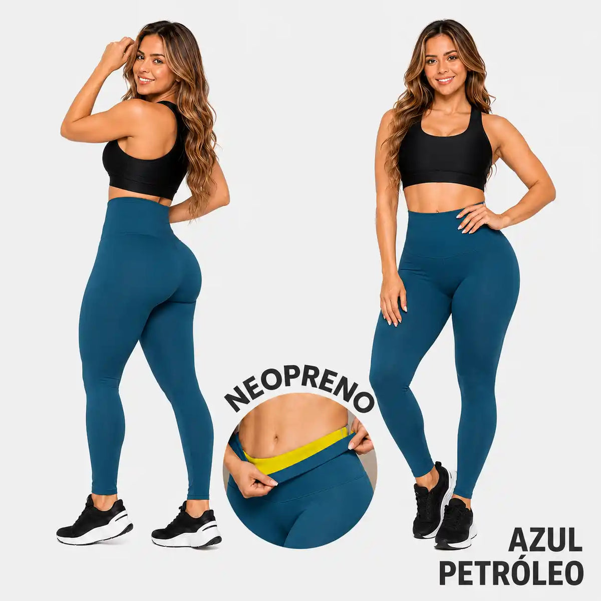 Leggins Azul Petroleo