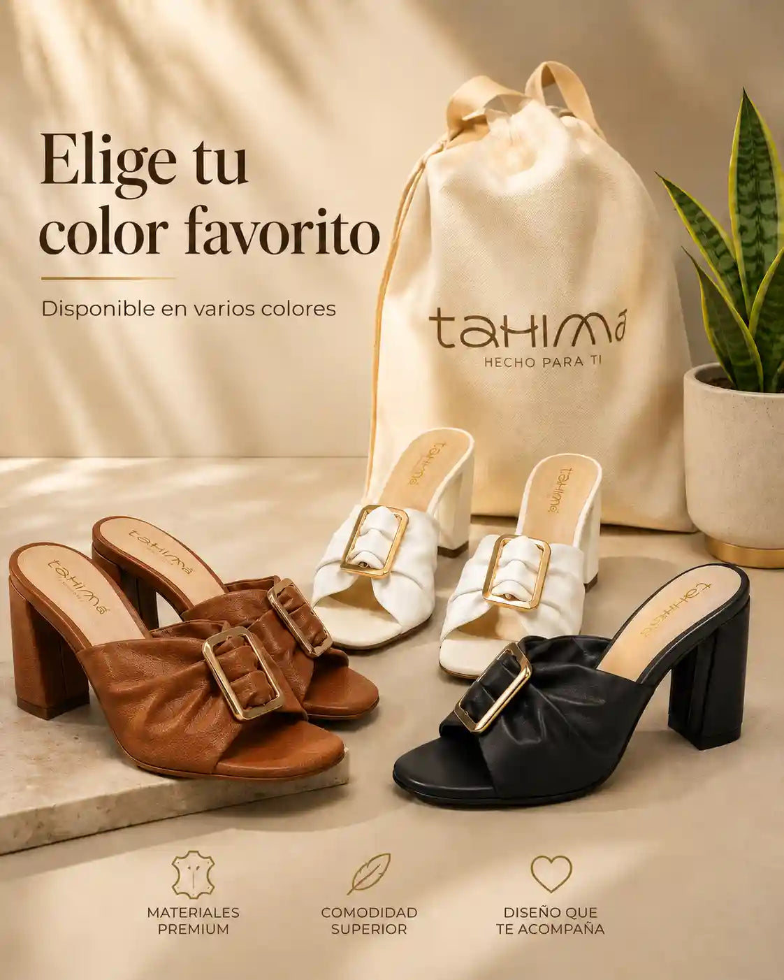 Sandalia Tacon Tizana™