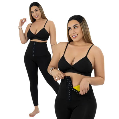 LEGGINGS BROCHE 3 NIVELES FAJA NEOPRENO