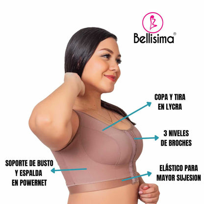 BRASIER CORRECTOR DE POSTURA / TALLAS PLUS Y TALLA REGULAR