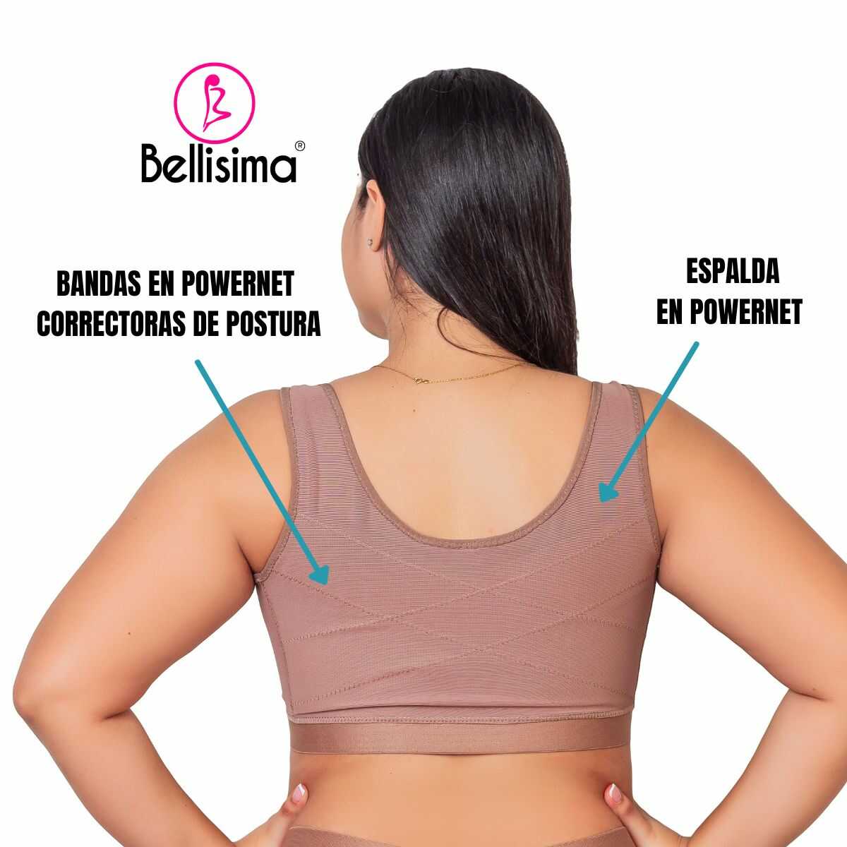 BRASIER CORRECTOR DE POSTURA / TALLAS PLUS Y TALLA REGULAR