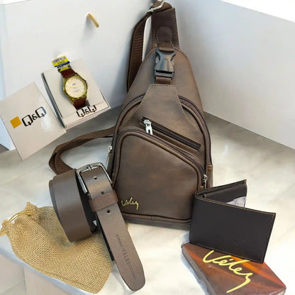 TRIO PERCHERO VELEZ + RELOJ