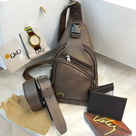 TRIO PERCHERO VELEZ + RELOJ