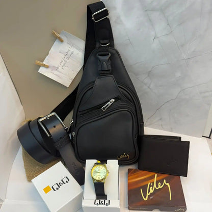 TRIO PERCHERO VELEZ + RELOJ