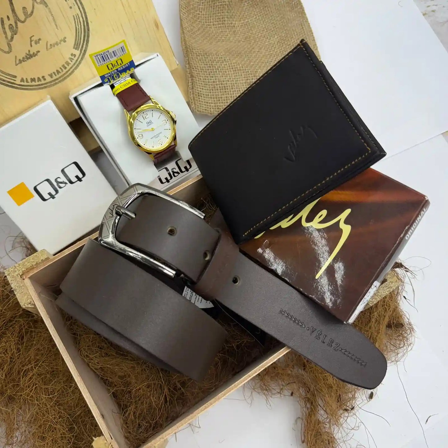 COMBO VELEZ + RELOJ Q&Q OBSEQUIO