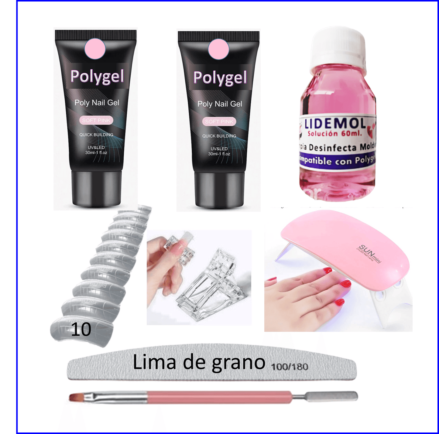KIT POLYGEL COMPLETO