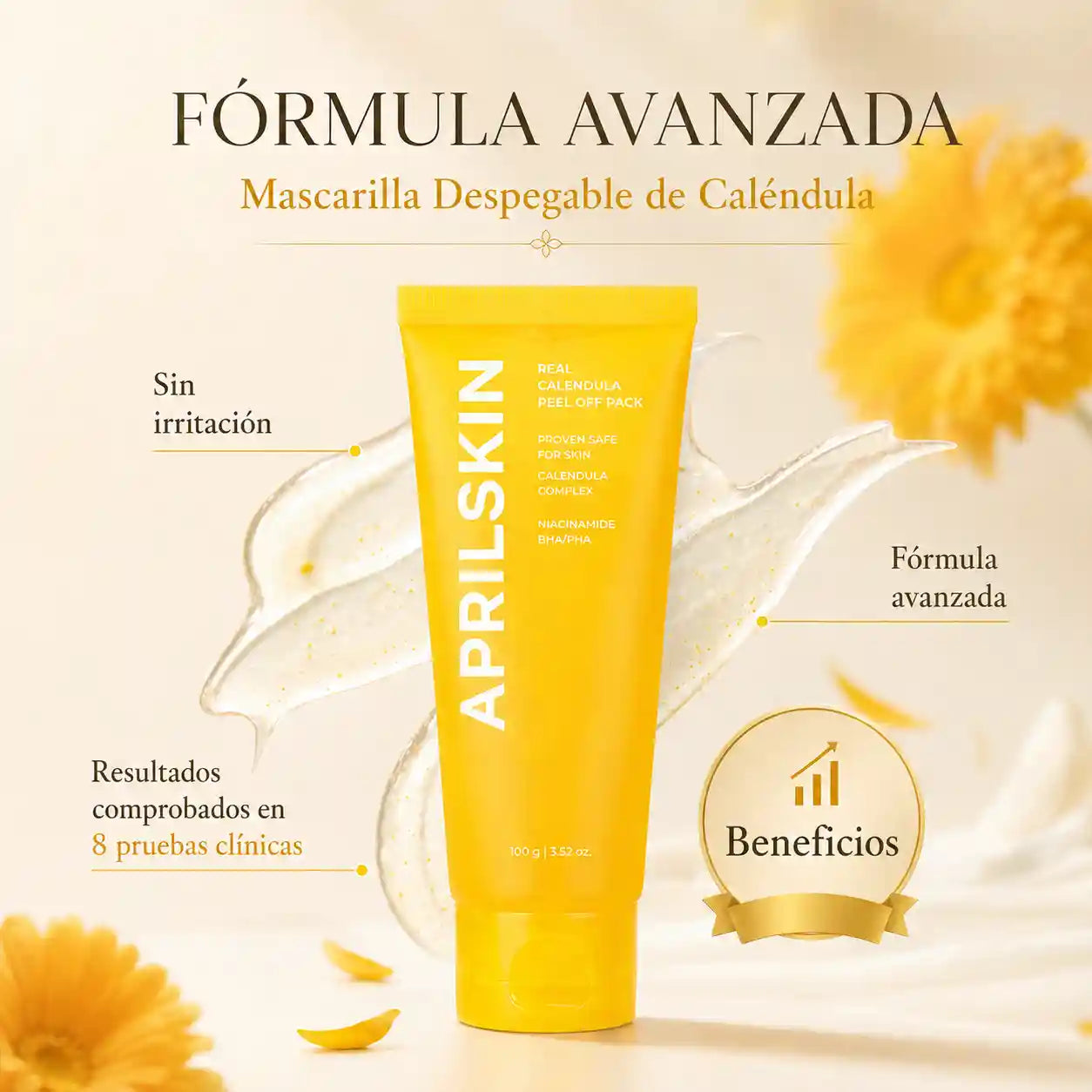 MASCARILLA EXFOLIANTE DE CALENDULA