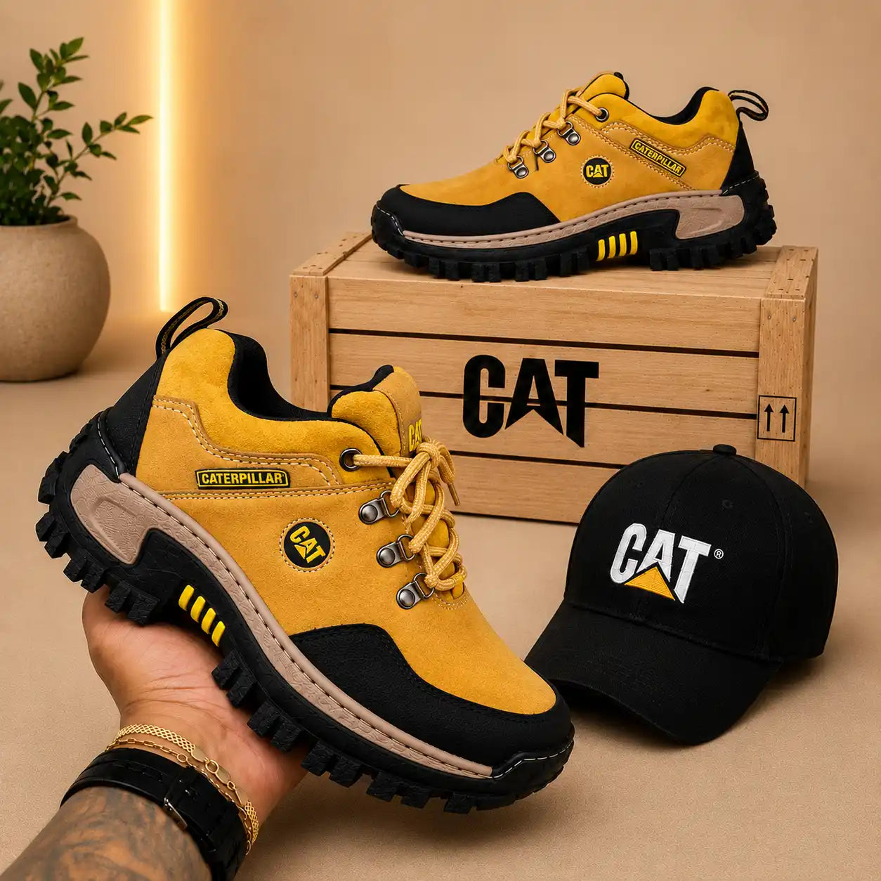 Zapatos de seguridad Amarillos