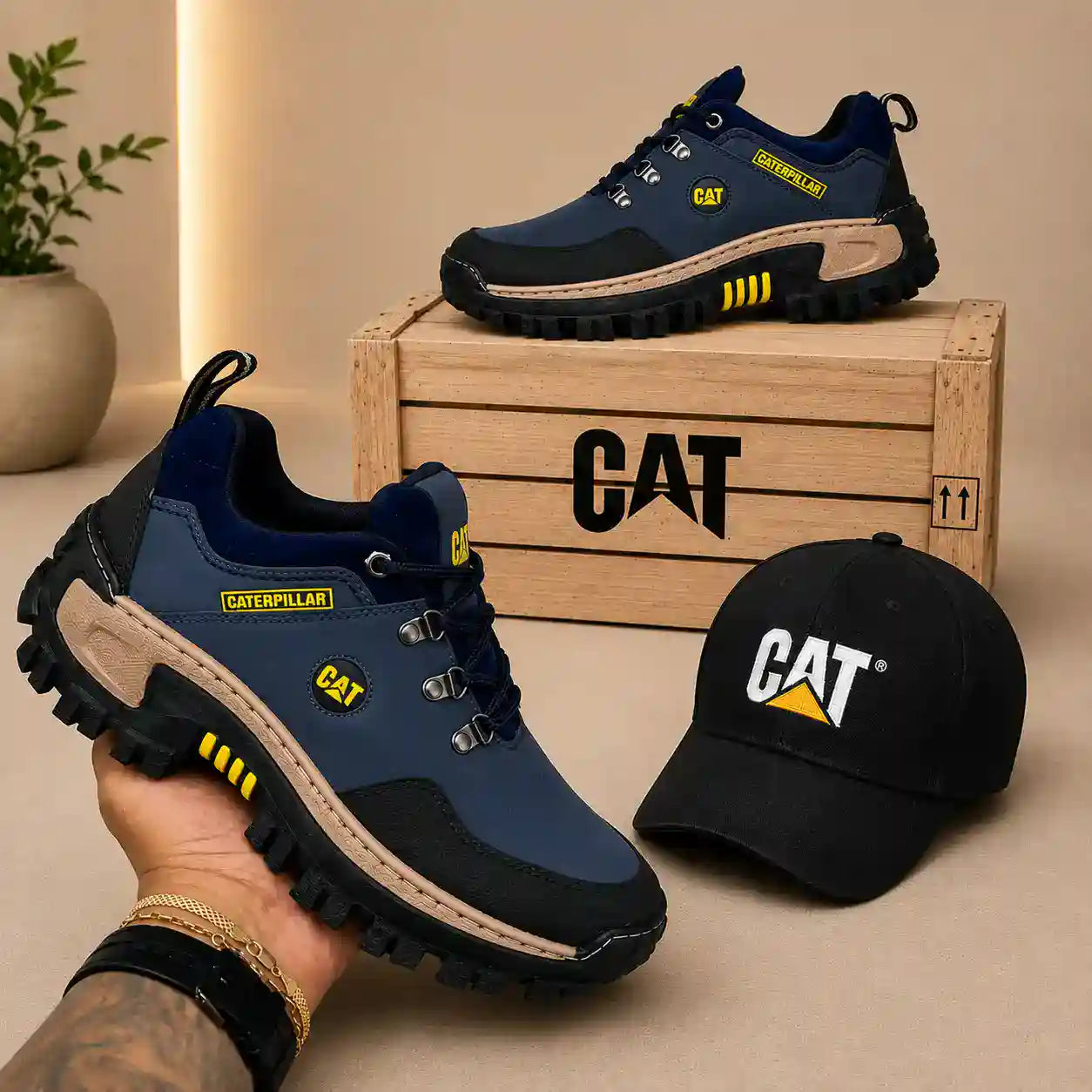 Zapatos de seguridad Azul