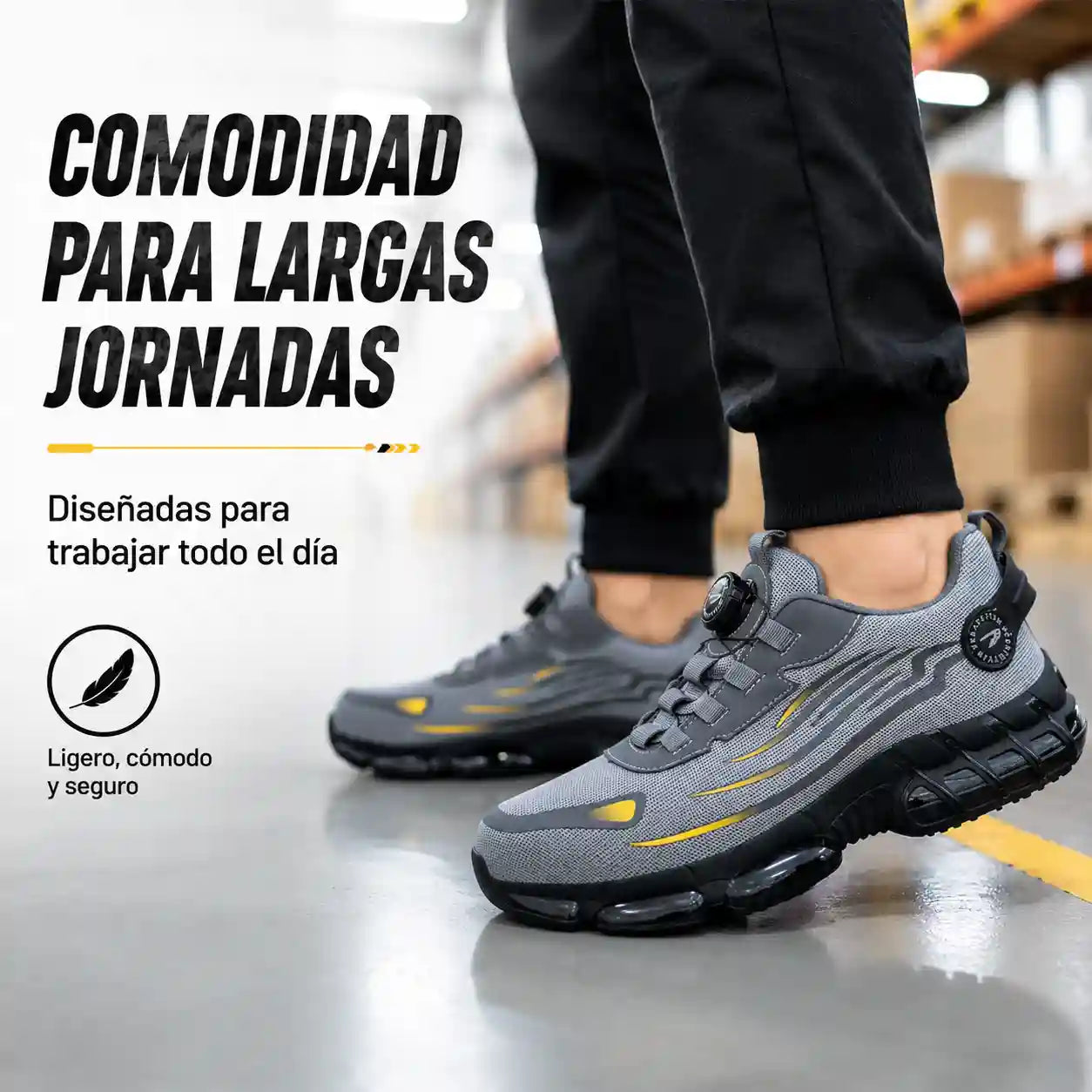 Zapatillas Deportivas de Seguridad Punta de Acero™