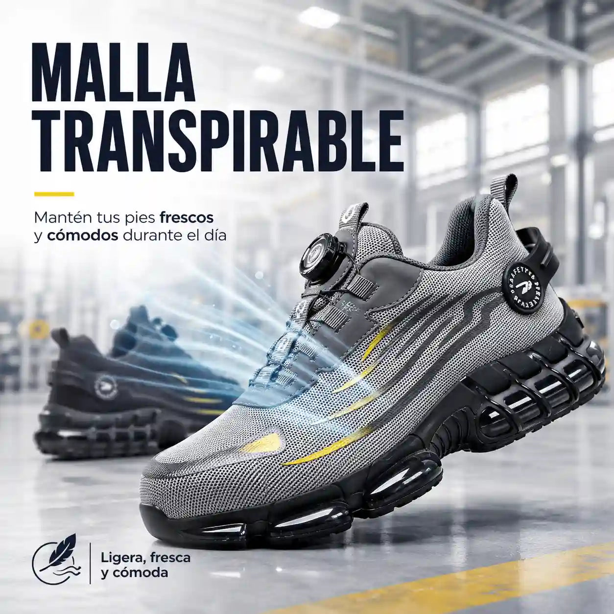 Zapatillas Deportivas de Seguridad Punta de Acero™