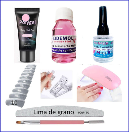 KIT POLYGEL COMPLETO