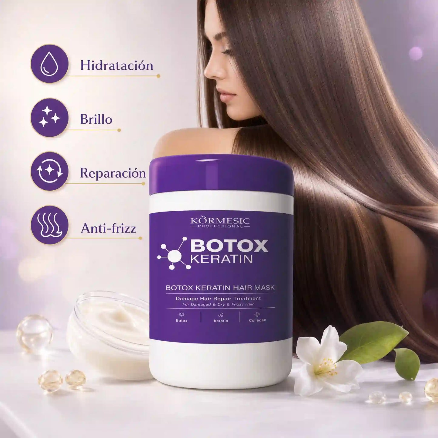 Botox Capilar Kormesic — Liso Perfecto Sin Peluquería