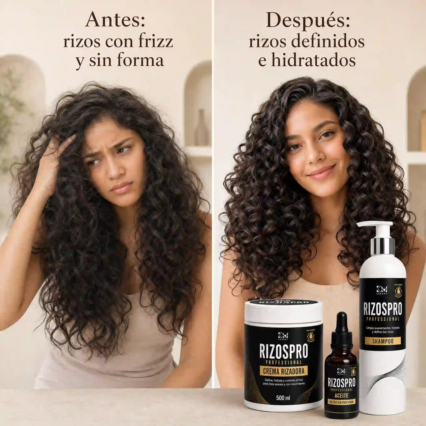 Kit Rizos Pro para rizos definidos y sin frizz