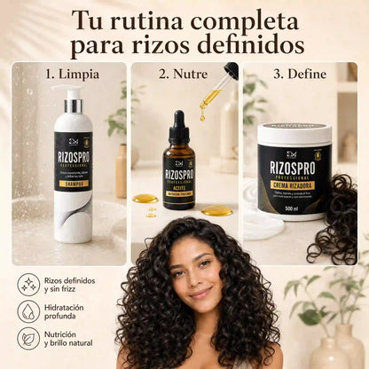 Kit Rizos Pro para rizos definidos y sin frizz