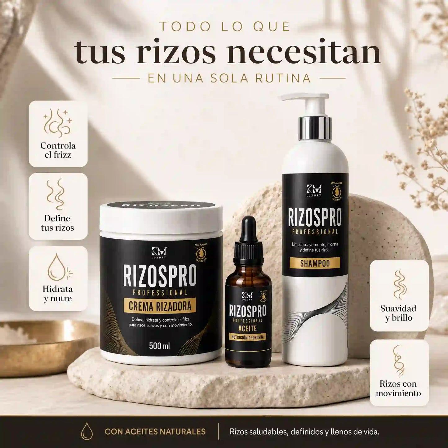 Kit Rizos Pro para rizos definidos y sin frizz