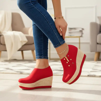 Tacones Casuales Dama con Suela de Yute