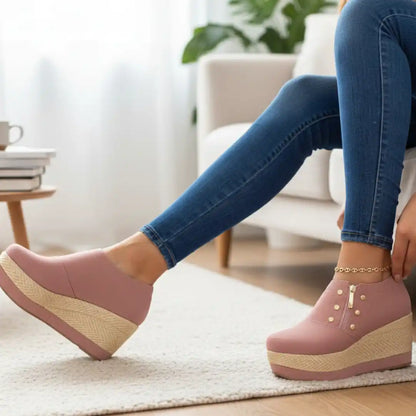 Tacones Casuales Dama con Suela de Yute