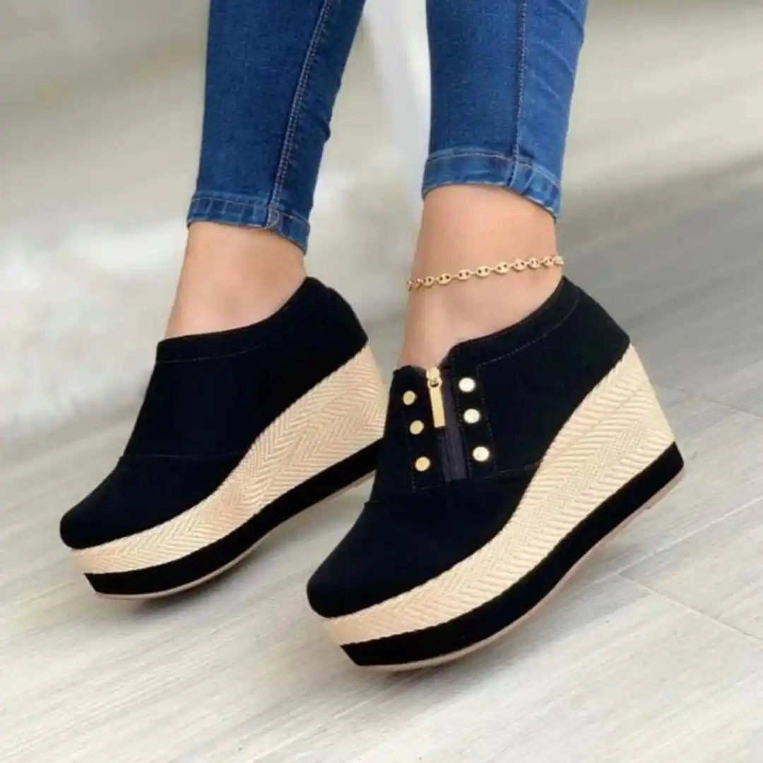 Tacones Casuales Dama con Suela de Yute