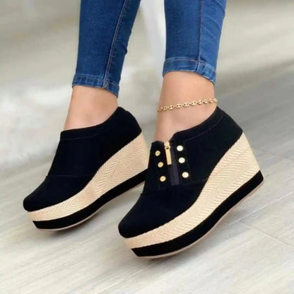 Tacones Casuales Dama con Suela de Yute