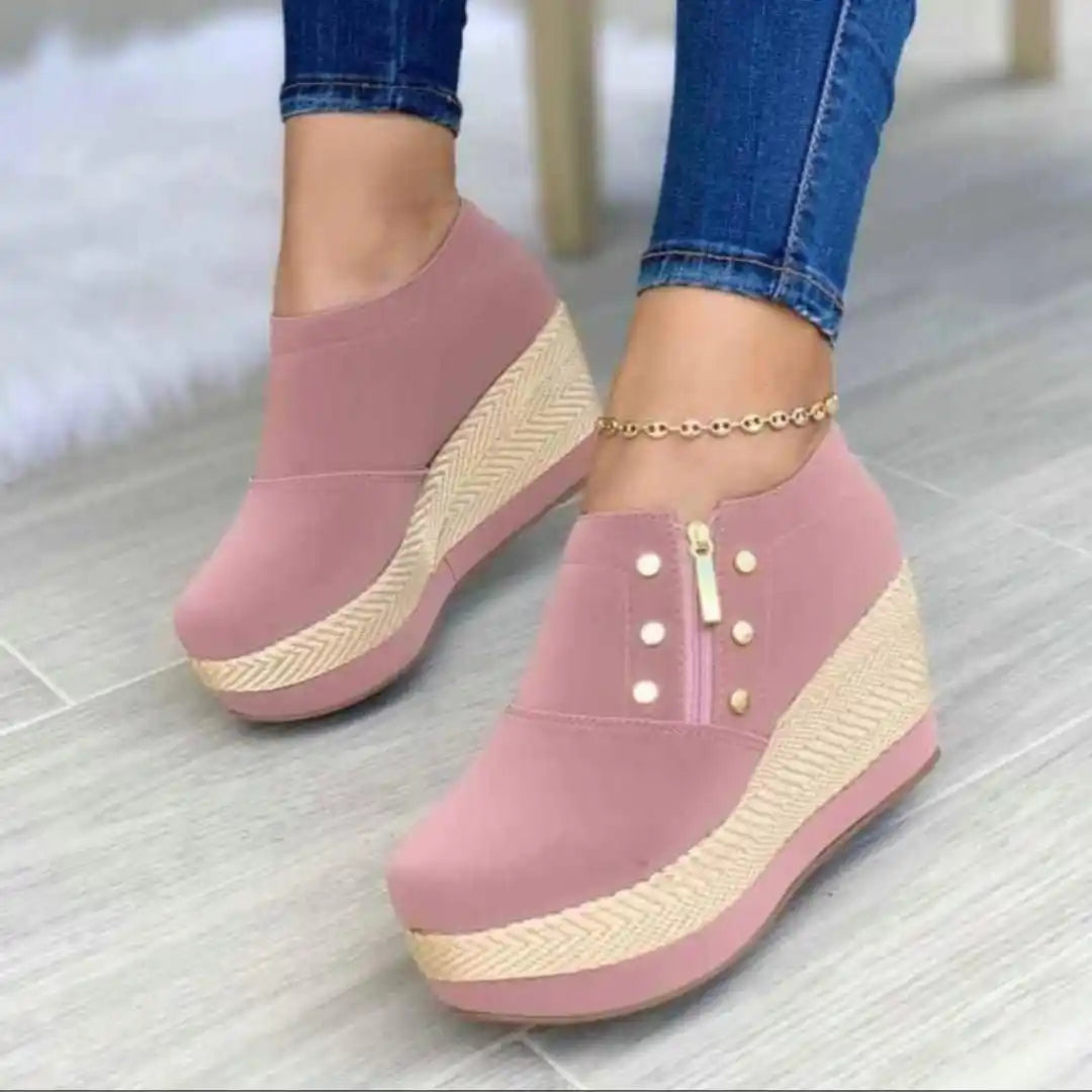 Tacones Casuales Dama con Suela de Yute