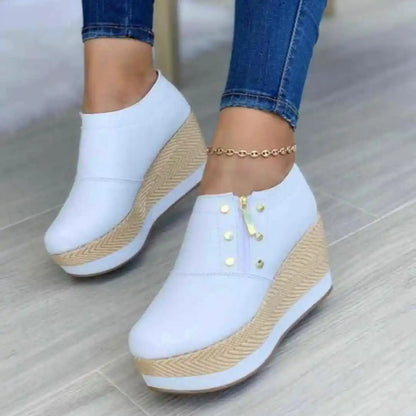 Tacones Casuales Dama con Suela de Yute
