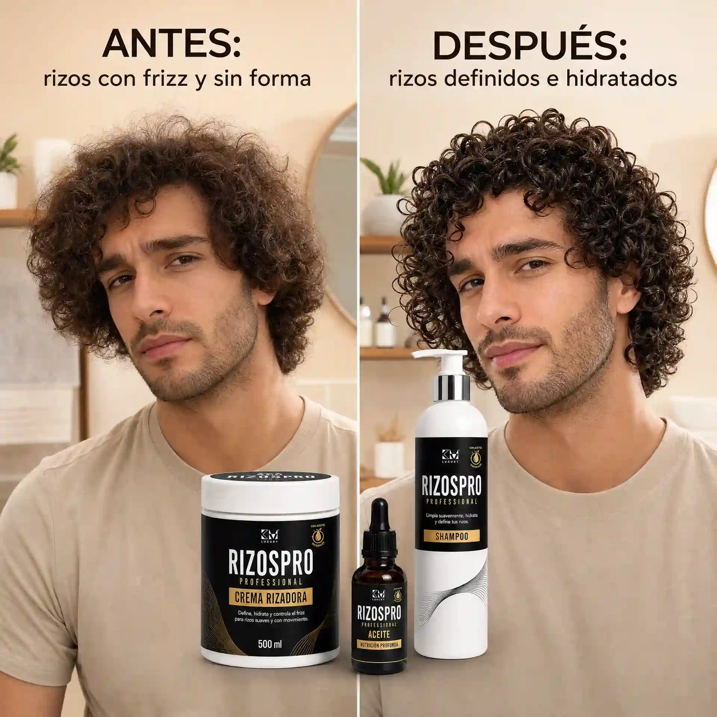 Kit Rizos Pro para rizos definidos y sin frizz